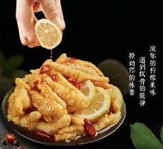 レモン鶏の足