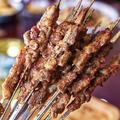 ラム串焼き3本