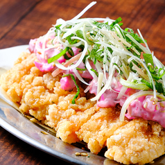 チキン竜田揚げ柴漬けタルタル