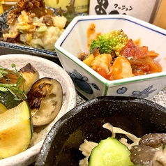 週替わりのおばんざいメニュー