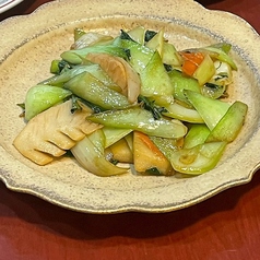 青菜炒め/ふわ玉トマトの中華炒め/ジャガイモ炒め/ニラ玉炒め　各