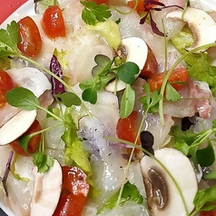 【Antipasto mistoo Carpaccio】 たいのカルパッチョ