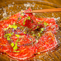 料理メニュー写真&nbsp;日高見牛のカルパッチョ