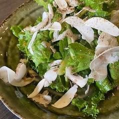 クレソンとマッシュルームのサラダ