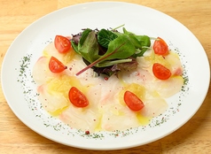 鮮魚のカルパッチョ