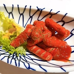 赤ウインナー