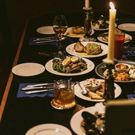 フレンチ出身のシェフが手掛ける逸品の数々に舌鼓