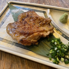 コーチン鶏モモの網焼き