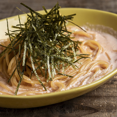 【パスタ】明太クリームパスタ