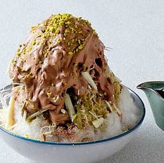 ふわとろかき氷 ドバイチョコレート
