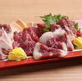 料理メニュー写真&nbsp;馬刺し