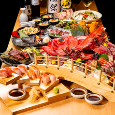 厳選まぐろと創作和食×3時間飲み放題 個室居酒屋　海王　神田店のコース写真