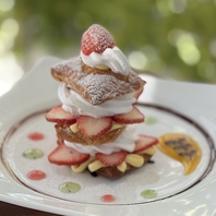 苺のミルフィーユ