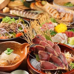 藁焼き 大月町龍馬のコース写真