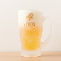 【キンキンに冷えた生ビール!!】エビス生ビール218円!!