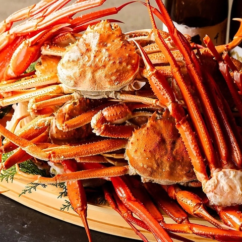 【品川駅港南口2分】鮮度抜群の蟹料理と銘酒を憩いの個室空間で