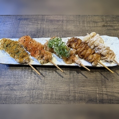 名物　並木串　5種盛り合わせ