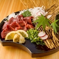 料理メニュー写真 国産馬刺（赤身）