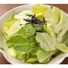 キュウリ一本漬/塩キャベツ(昆布)/長芋千切り　各種