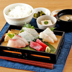 豊洲鮮魚入り 刺身定食