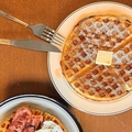料理メニュー写真&nbsp;Maple Butter Waffle (メープルバターワッフル)
