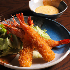 【ボリューム満点◎】長年試行錯誤を重ねて生まれた、プリプリの食感と旨みが楽しめる「エビフライ」の写真