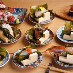 第二の名物【あて巻き寿司】創意工夫あふれる海鮮料理の写真