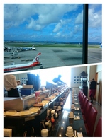 航空機を眺めながらのお食事も◎