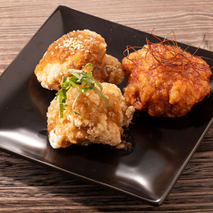 マルキン醤油唐揚げ 3色（3個）