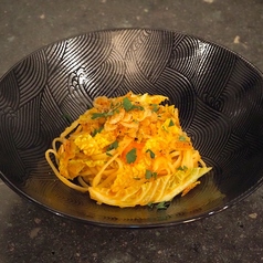 リングイネ　桜エビとキャベツ