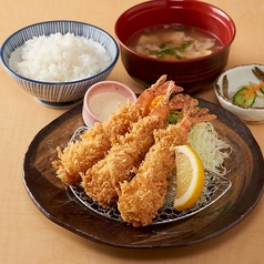 海老フライ定食
