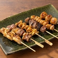 料理メニュー写真&nbsp;串焼き盛合わせ【6本】