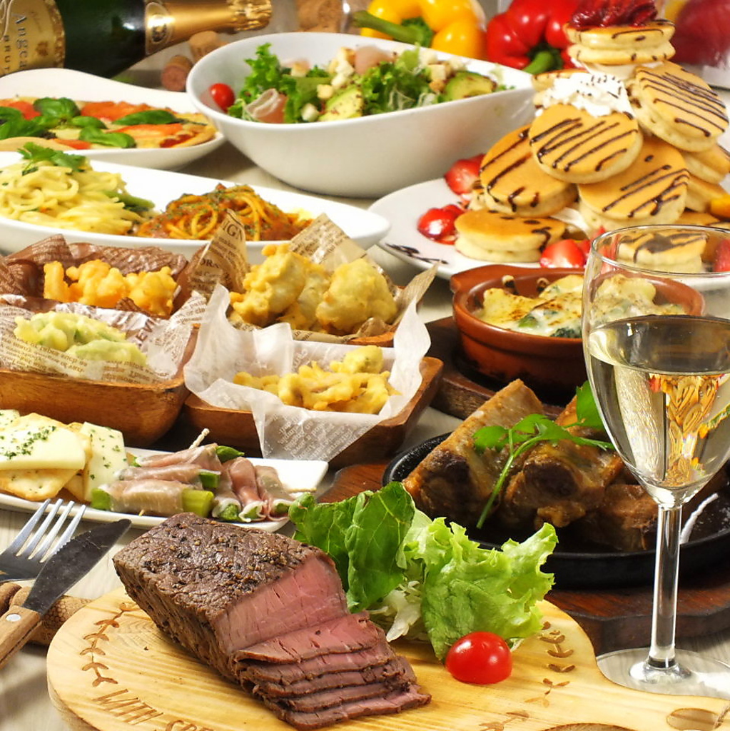 究極のイタリアン食べ放題！フード80種類＆ドリンク100種類！ 梅田/西梅田/個室/歓送迎会/食べ放題