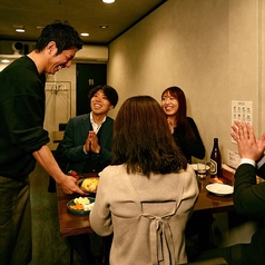 団体様の貸切利用もお気軽にご相談ください！10～25名様ほどご利用いただけます。結婚式二次会、懇親会、打ち上げ、会社宴会…各種大型宴会は当店で！柏駅から徒歩圏内のため、お集まりの場としても便利です。