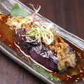料理メニュー写真 焼き豚なすの葱まみれダレ掛け