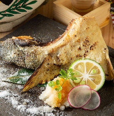 ぶりのカマ焼き