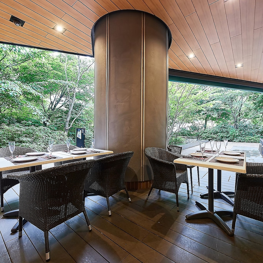 緑豊かなガーデンテラスでシュラスコ満喫~宴会・女子会・記念日利用にもおすすめ~