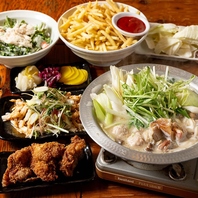 鶏専門の充実食べ飲み放題