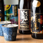 全国から厳選した評判の良い銘柄酒を多数ご用意しております。