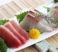 料理メニュー写真&nbsp;刺身三点盛り