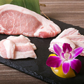 料理メニュー写真 米沢豚3点盛り