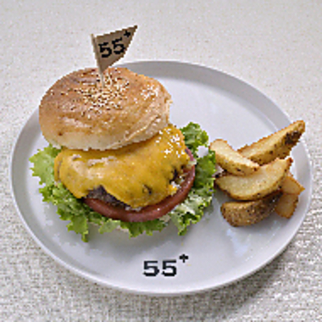 当店自慢のチーズバーガー　BURGER部門　1番人気！