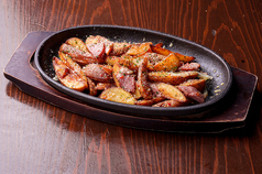 ベーコンとじゃがいもの鉄板焼き