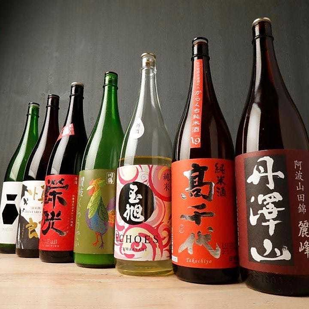 日々変わる日本酒のラインアップ♪お好みの傾向や料理との相性などご相談ください