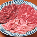 料理メニュー写真&nbsp;【お手頃、人気！】豚肉三種盛(ハラミ/カルビ/トントロ)