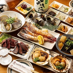 力丸 炉ばた焼 たぬき茶屋のコース写真