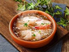 海老のアヒージョ