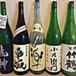 常時約20種類の日本酒を準備しております！中にはレアな日本酒も！？ぜひご堪能下さい！