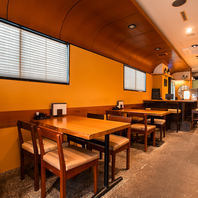 お子様連れ大歓迎、ベビーカー入店も可能◎