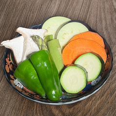 季節の熊本産焼き野菜